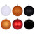VIC-N220170 - 2.4" Orange Black White Ornament Assorted, 18-Pack - Vickerman