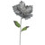 VIC-OF160327 - 23" Pewter Hibiscus 8" Flower, 3-Pack - Vickerman
