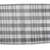 VIC-Q180536 - 2.5"x10yd Gray/White Plaid Ribbon - Vickerman