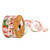 VIC-Q214653 - 2.5"x10yd White Mesh Snowman Ribbon - Vickerman