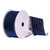 VIC-Q214695 - 2.5"x10yd Navy Stripe Gold Back Ribbon - Vickerman