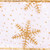 VIC-Q214863 - 2.5"x10yd Clear PVC Gold Snowflake Ribbn - Vickerman