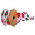 VIC-Q220127 - 2.5"x10yd White Ornaments Ribbon - Vickerman