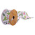 VIC-Q220742 - 2.5"x10yd White Pine Tips Berry Ribbon - Vickerman