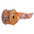 VIC-Q221157 - 2.5"x10yd Orange Plaid Pumpkin Ribbon - Vickerman