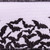 VIC-Q221166 - 2.5"x10yd Black White Bats Ribbon - Vickerman
