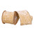 VIC-Q222193 - 4"x5yd Beige Crushed Velvet Ribbon - Vickerman