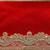 VIC-Q222522 - 4"x5yd Red With Gold Embroidery Ribbon - Vickerman