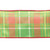 VIC-Q224116 - 4"x10yd Green/Yellow/Plaid Ribbon - Vickerman