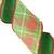 VIC-Q224116 - 4"x10yd Green/Yellow/Plaid Ribbon - Vickerman