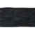 VIC-Q228354 - 4"x10yd Black Embroidery Ribbon - Vickerman