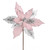 VIC-QG190179 - 13" Pink Poinsettia Mesh Spray, 6-Pack - Vickerman