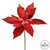 VIC-QG191103 - 13" Red Poinsettia Sequin Spray, 6-Pack - Vickerman