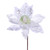 VIC-QG211001 - 15" White Deluxe Magnolia 8" Flower, 6-Pack - Vickerman