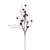 VIC-QG220876 - 33" Mocha Ball/Coin Twig Spray, 6-Pack - Vickerman