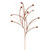 VIC-QG221758 - 36" Rose Gold Mini Star Glitter Spray, 6-Pack - Vickerman