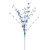 VIC-QG221902 - 36" Blue Berry Glitter Spray, 6-Pack - Vickerman
