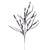 VIC-QG223387 - 34" Pewter Wavy/Spiral Glitter Spray, 6-Pack - Vickerman
