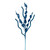 VIC-QG223812 - 34" Turq Multi Spiral Glitter Spray, 4-Pack - Vickerman