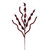 VIC-QG223865 - 34" Burgundy Multi Spiral Glitter Spray, 4-Pack - Vickerman