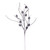 VIC-QG224007 - 32" Silver Pinecone Twig Glitter Spray, 6-Pack - Vickerman