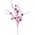 VIC-QG224070 - 32" Fuchsia Pinecone Twig Glitter Spray, 6-Pack - Vickerman