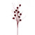 VIC-QG224403 - 30" Red Mini Flower Glitter Spray, 6-Pack - Vickerman