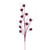 VIC-QG224479 - 30" Pink Mini Flower Glitter Spray, 6-Pack - Vickerman