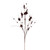 VIC-QG224675 - 33" Chocolate Star/Ball Glitter Spray, 6-Pack - Vickerman