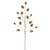 VIC-QG231108 - 24" Gold Pinecone Glitter Spray, 6-Pack - Vickerman