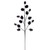VIC-QG231175 - 24" Chocolate Pinecone Glitter Spray, 6-Pack - Vickerman