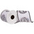 VIC-QR221346 - 4"x5yd White North Pole Deer Ribbon - Vickerman