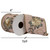 VIC-QR224008 - 4"x5yd Spruce Cord Ribbon - Vickerman