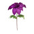 VIC-RG223166 - 22" Purple Velvet Glitter Poinsettia, 6-Pack - Vickerman