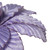 VIC-RG223186 - 22" Lavender Velv Glitter Poinsettia, 6-Pack - Vickerman