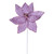 VIC-RG231179 - 21.5" Pink Sequin Poinsettia, 6-Pack - Vickerman