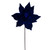 VIC-RG232302 - 21.5" Blue Poinsettia 12" Flower, 6-Pack - Vickerman