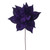 VIC-RG232726 - 21.5" Plum Poinsettia 12" Flower, 6-Pack - Vickerman