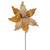 VIC-RG240908 - 20" Gold Velvet Sugar 11.5" Flower, 3-Pack - Vickerman