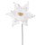 VIC-RG241501 - 20" Cream Deluxe Velvet 13" Flower, 3-Pack - Vickerman