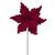 VIC-RG241565 - 20" Burgundy Deluxe Velvet 13" Flower, 3-Pack - Vickerman