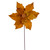 VIC-RG242908 - 20" Gold Velvet Razor 12" Flower, 4-Pack - Vickerman