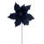 VIC-RG242917 - 20" Black Velvet Razor 12" Flower, 4-Pack - Vickerman
