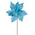 VIC-RG242932 - 20" Baby Blue Velvet 12" Flower, 4-Pack - Vickerman