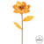 VIC-RX193408 - 30" Gold Glitter Magnolia Spray, 2-Pack - Vickerman