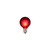 VIC-V401903 - 10 Pack Red G50 Bulbs For E17/c9 Socket - Vickerman
