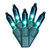VIC-W4G0509 - 50 Lights Teal/Green Wire EC Lock Set 4"Sp 16'L - Vickerman
