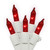 VIC-W4W0503 - 50 Lights Red/Warm White EC Lock Set 4"Sp 16'L - Vickerman