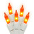 VIC-W4W0513 - 50 Lights Orange/Warm White EC Lock Set 4"Sp 16'L - Vickerman