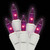 VIC-W4W1006 - 100 Lights Purple/Warm White EC Lock Set 4"Sp 33'L - Vickerman